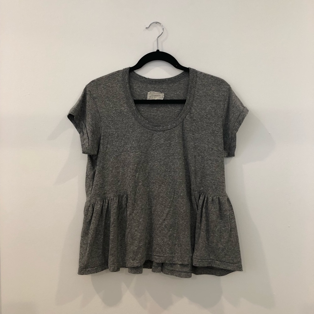 Current Elliot peplum T-shirt